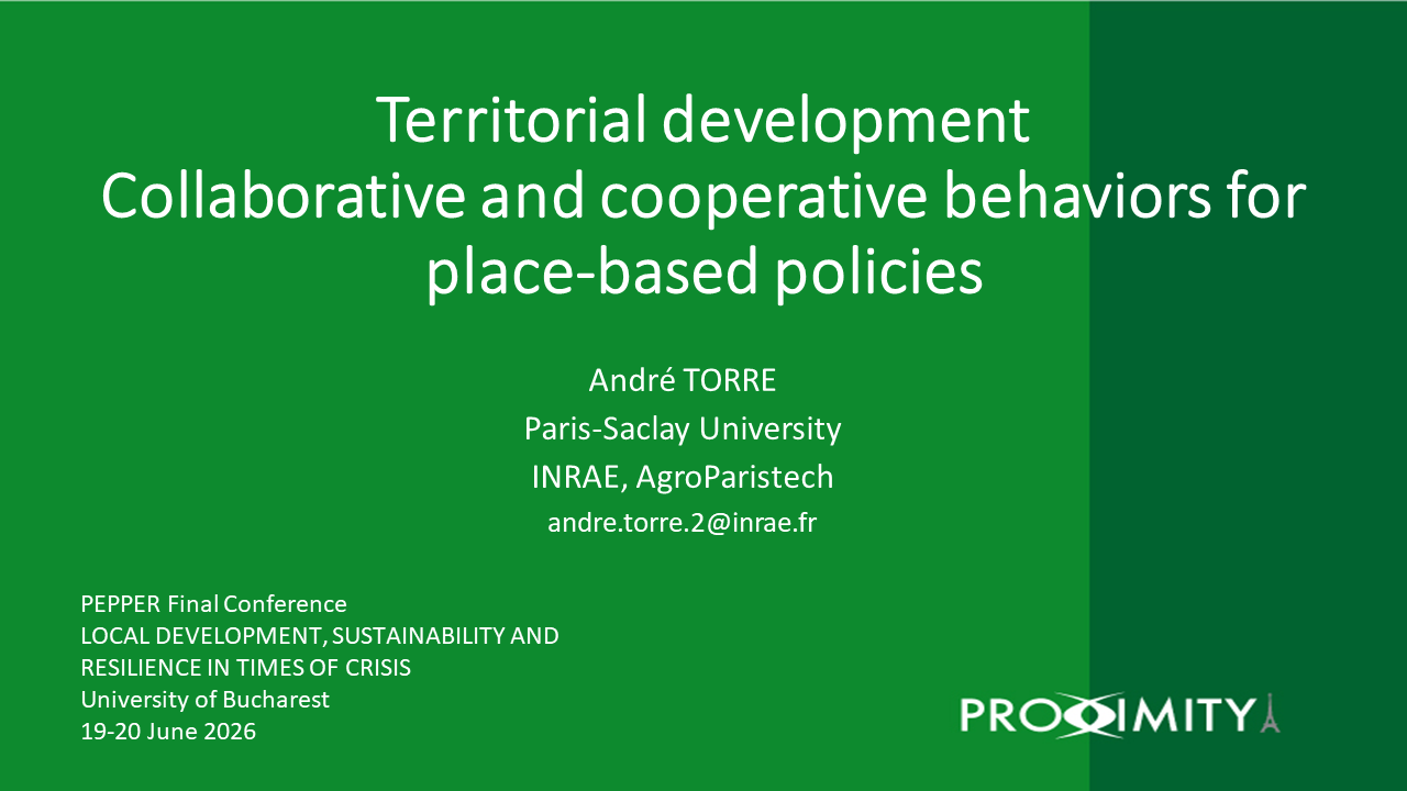 publications Andr� Torre