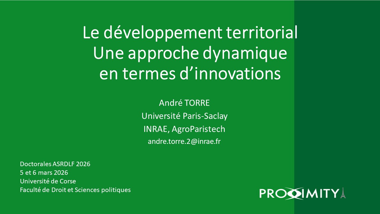 publications Andr� Torre